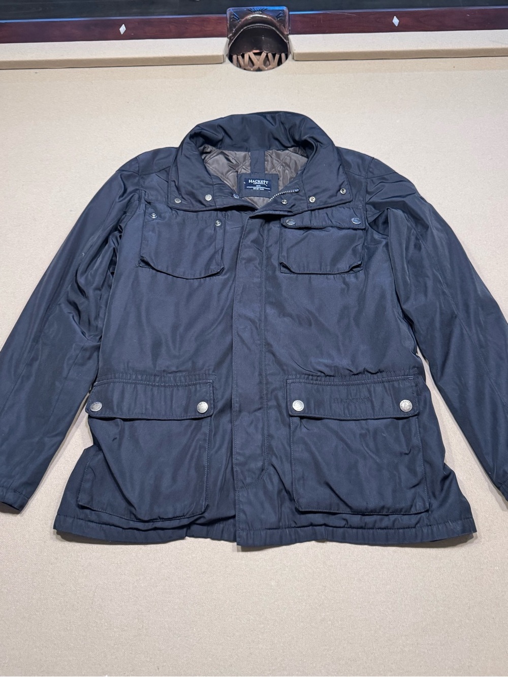 Hackett London Black Boys Velospeed Jacket